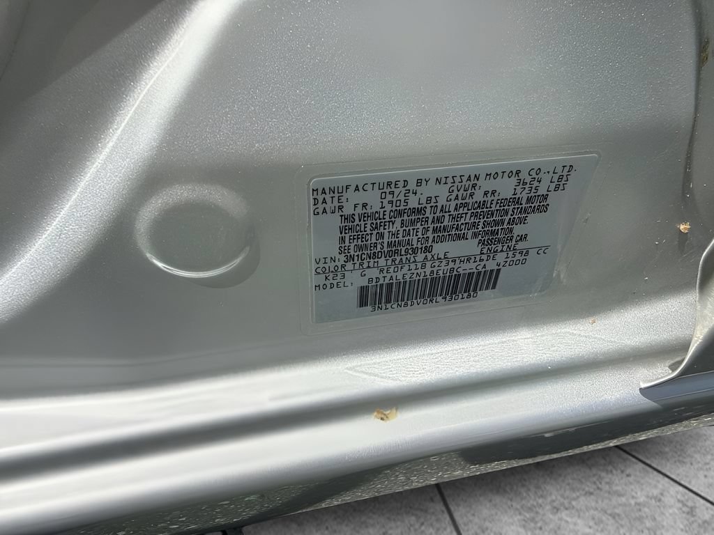 Used 2024 Nissan Versa S w/ S Plus Package FWD image 19