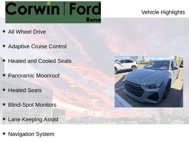 Used 2023 Audi RS 6 w/ Executive Package AWD/4WD image 7