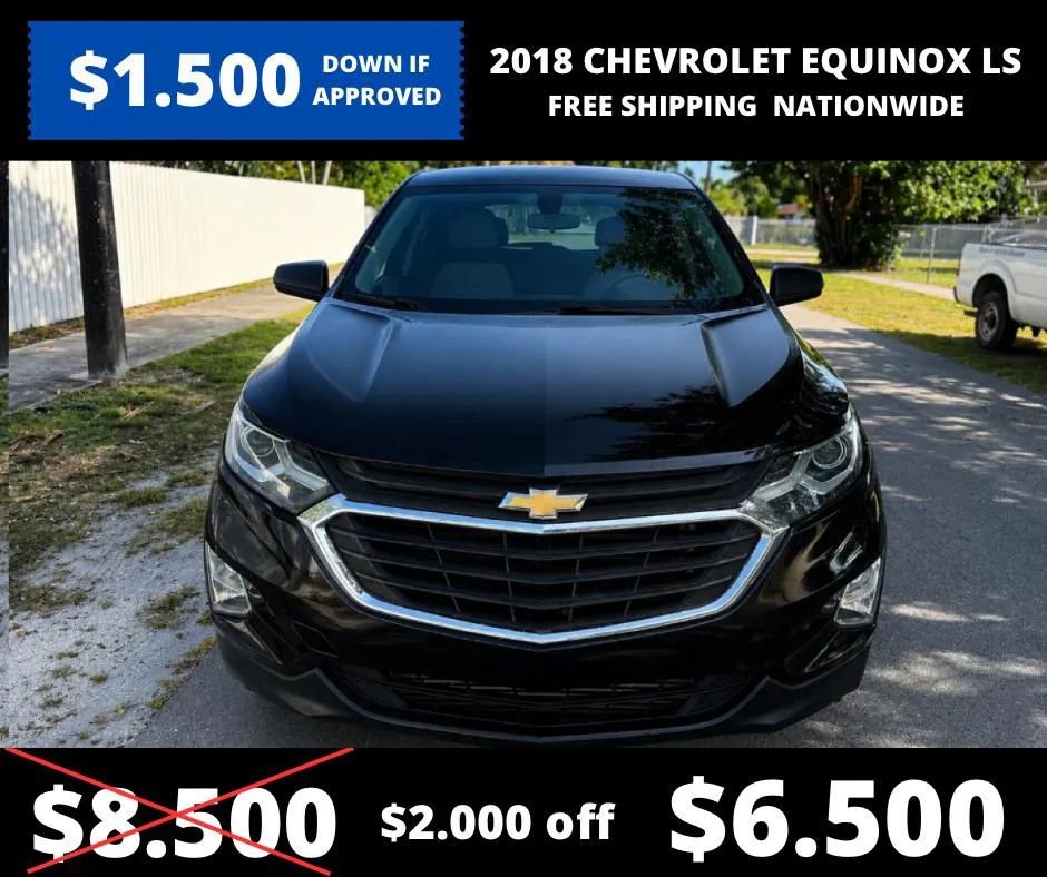 Used 2018 Chevrolet Equinox LS FWD image 1