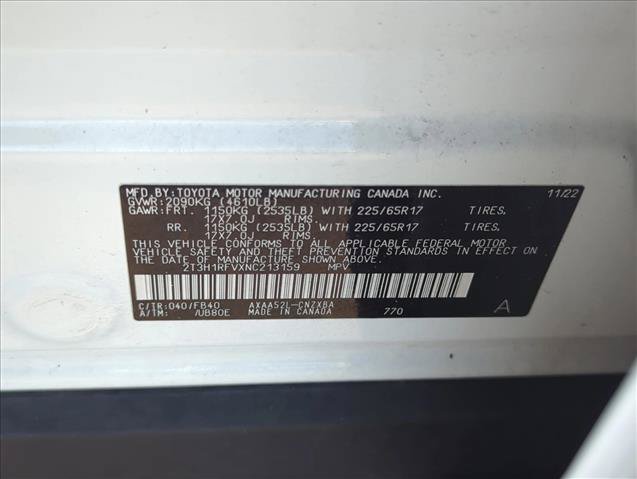 Used 2022 Toyota RAV4 LE FWD image 2