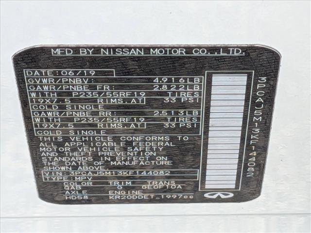 Used 2019 INFINITI QX50 Luxe image 15