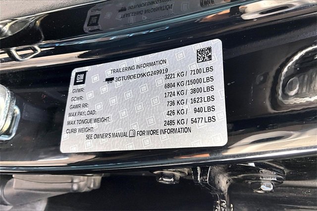 Used 2019 GMC Sierra 1500 SLT w/ SLT Premium Plus Package image 20