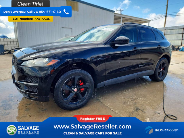 Used 2018 Jaguar F-PACE Premium AWD/4WD image 1
