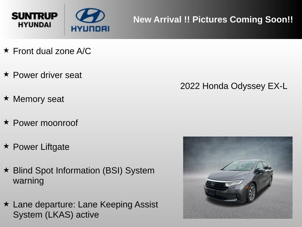 Used 2022 Honda Odyssey EX-L image 5