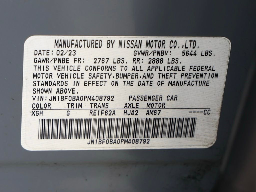 Used 2024 Nissan Versa S w/ Trunk Package image 31