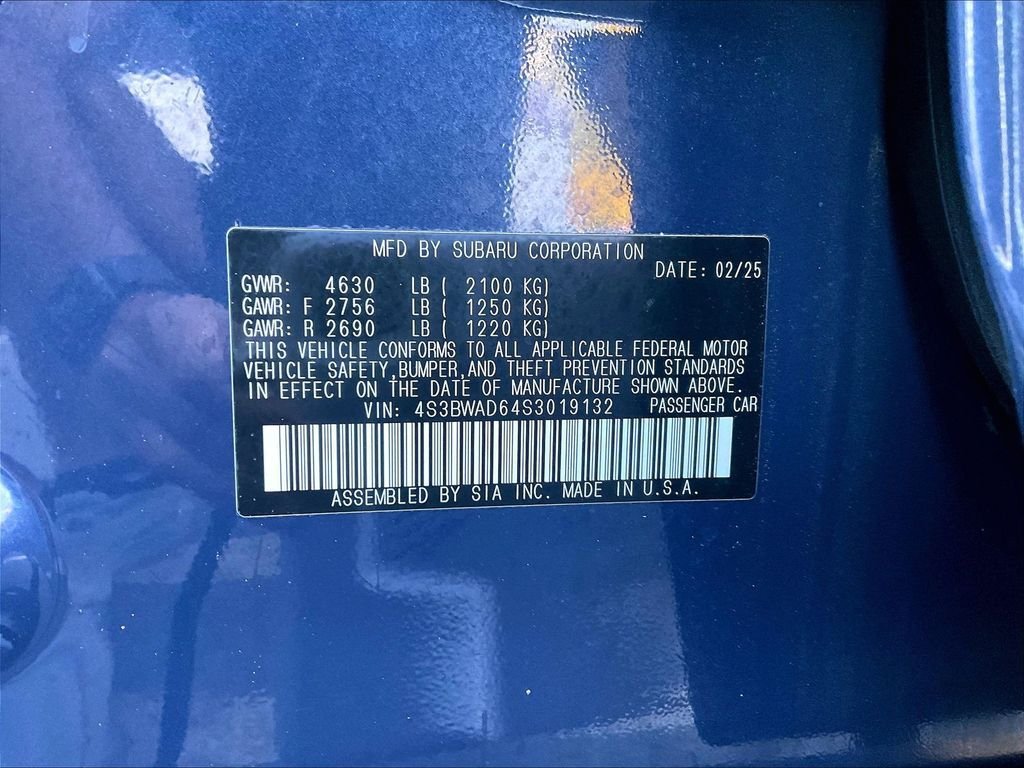 Used 2025 Subaru Legacy Premium AWD/4WD image 34