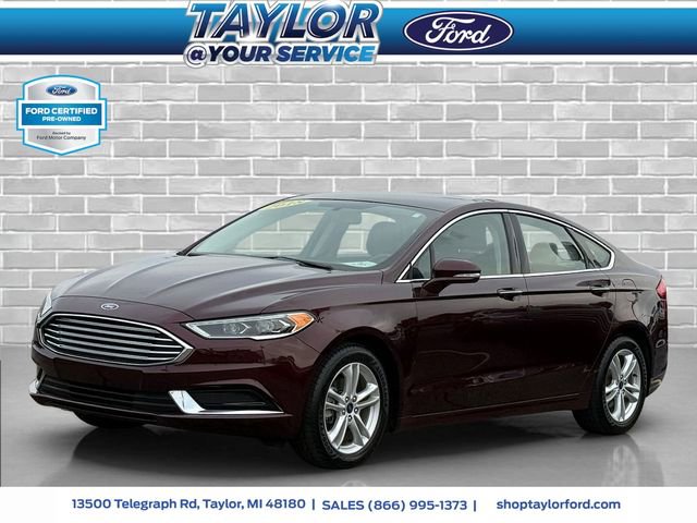 Certified 2018 Ford Fusion SE w/ Fusion SE Technology Package