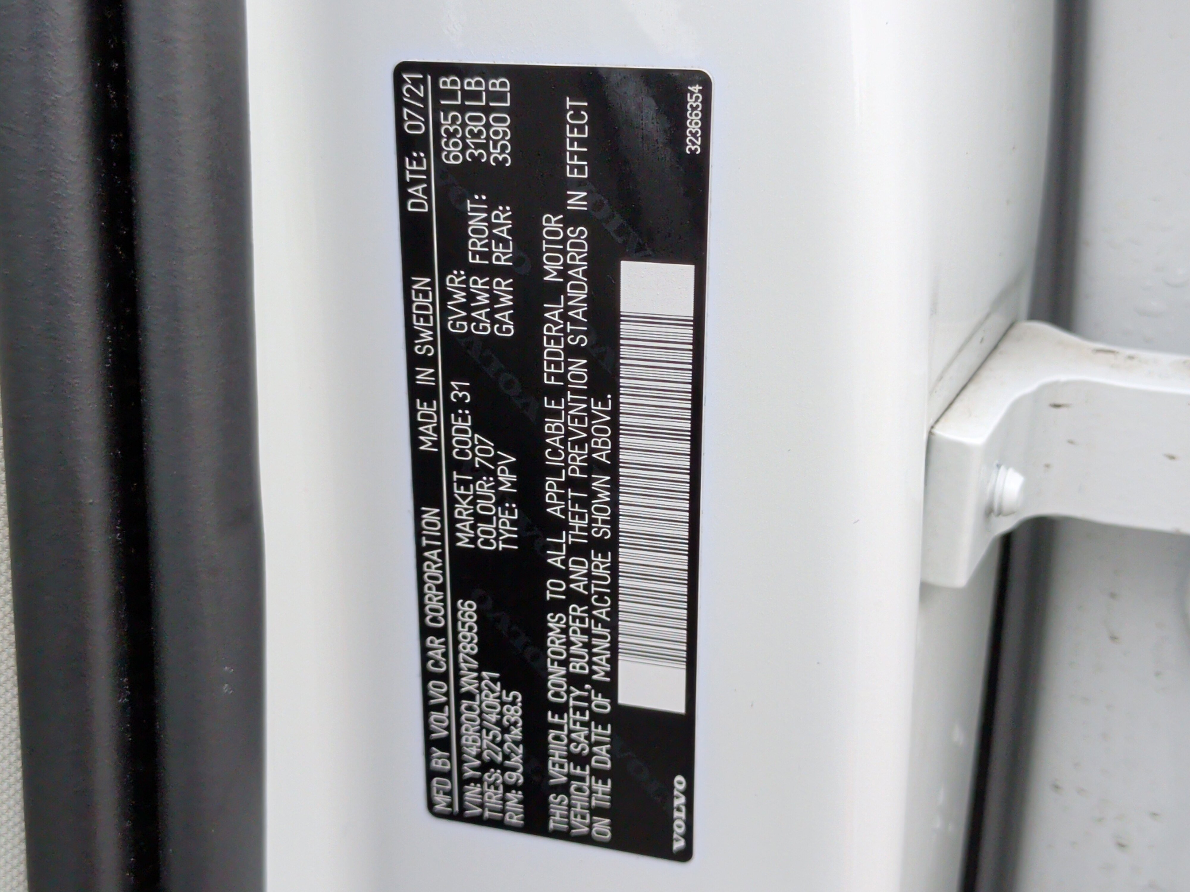 Used 2022 Volvo XC90 T8 Inscription w/ Advanced Package image 44