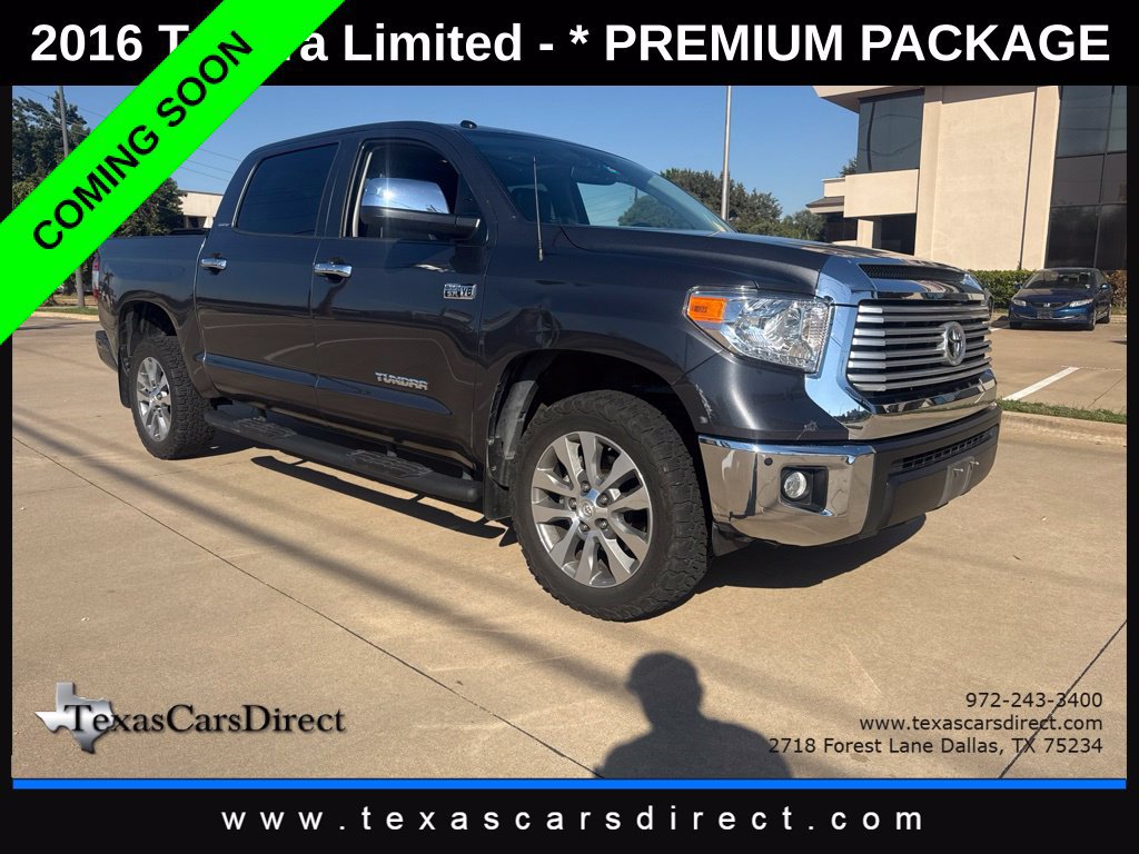 Used 2016 Toyota Tundra Limited w/ Limited Premium Package AWD/4WD image 3