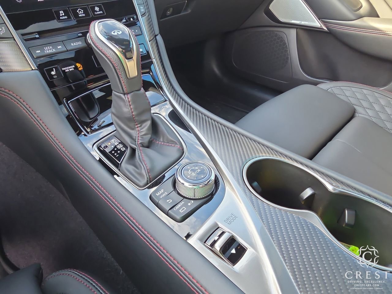 Used 2024 INFINITI Q50 Red Sport 400 w/ Black Opal Edition image 25