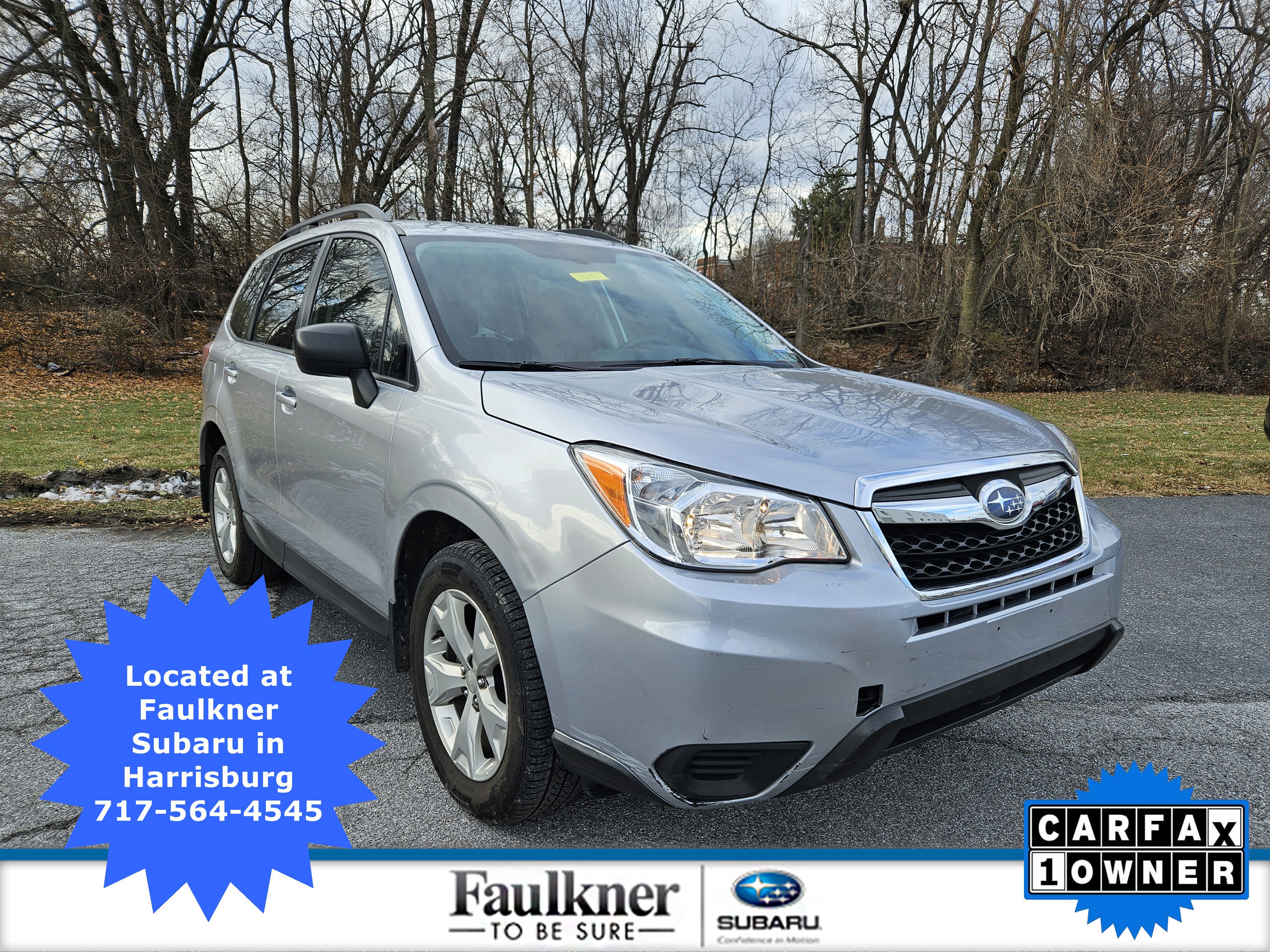 Used 2015 Subaru Forester 2.5i w/ Alloy Wheel Package