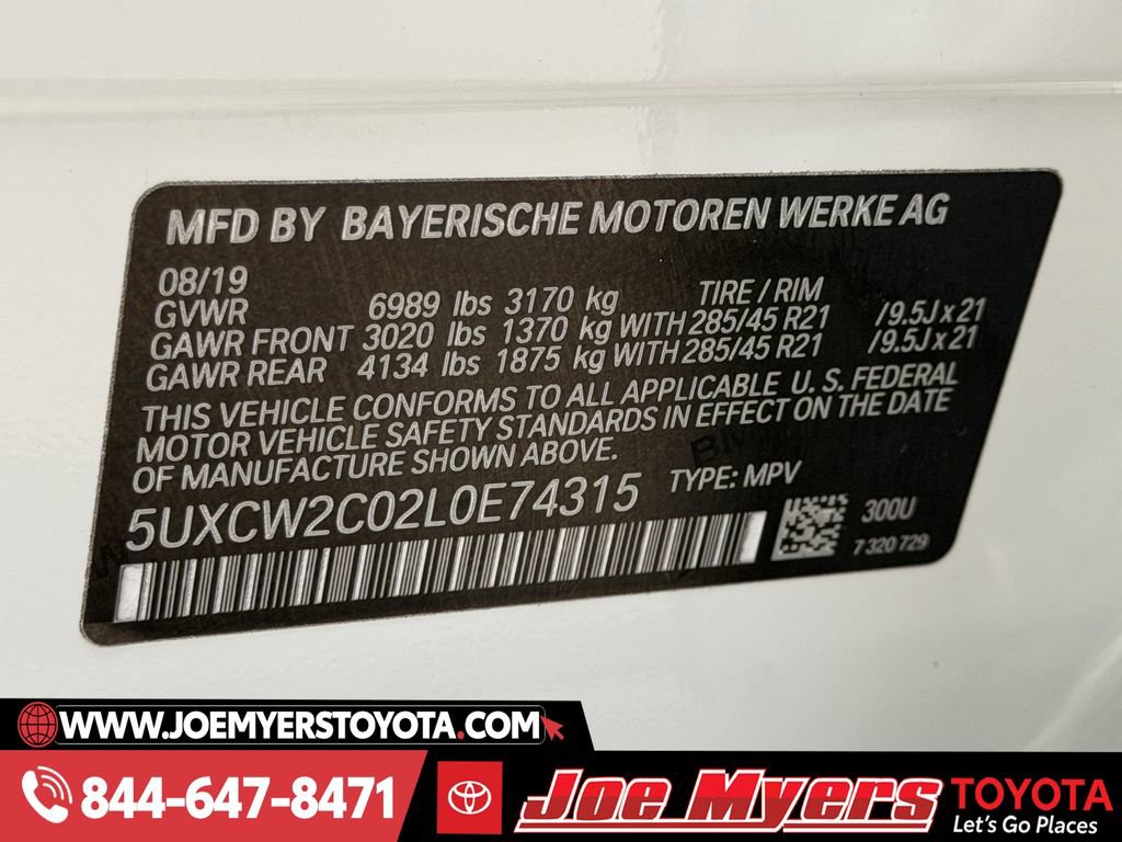 Used 2020 BMW X7 xDrive40i w/ Cold Weather Package image 34