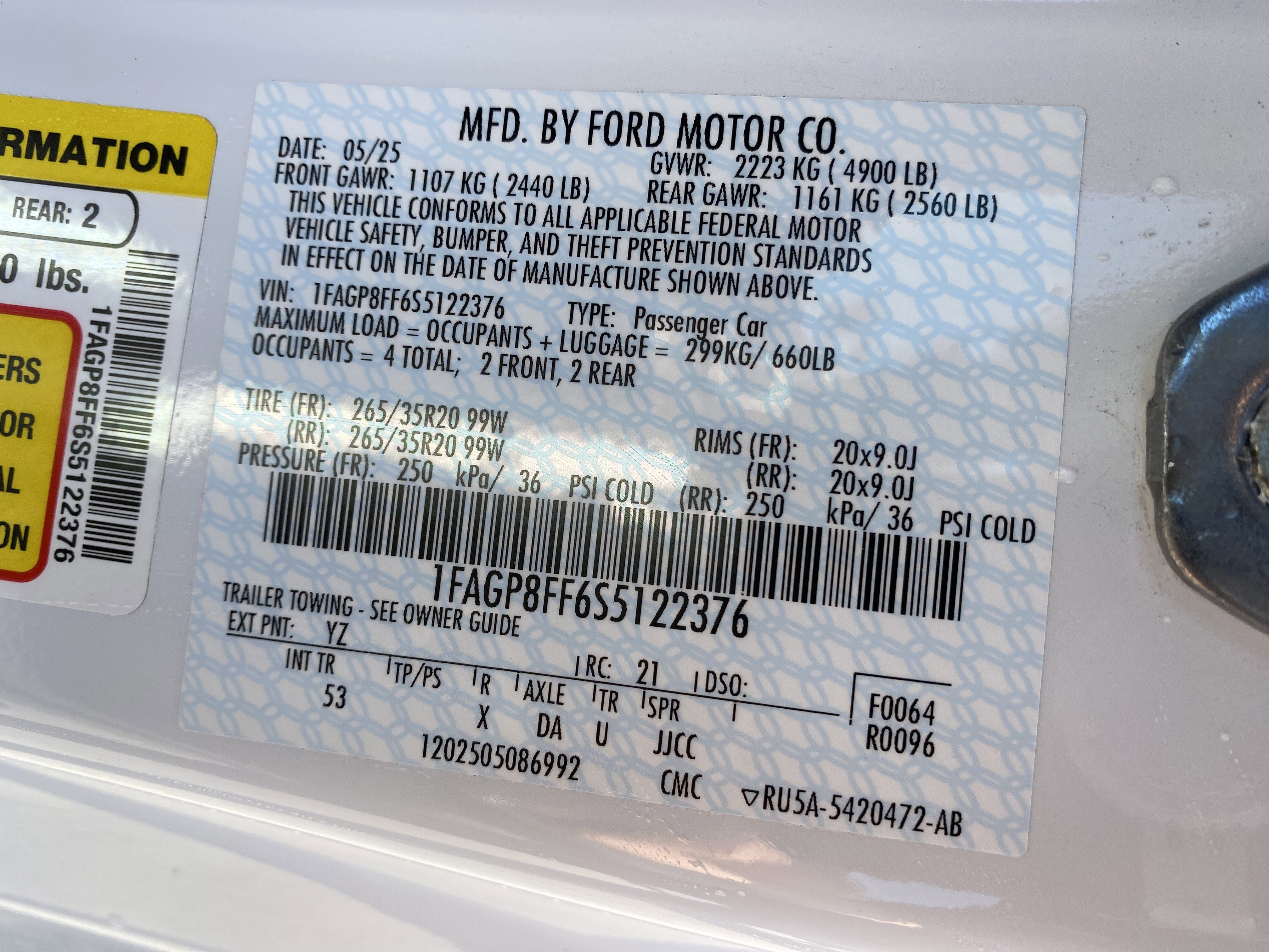 Used 2025 Ford Mustang GT Premium image 36