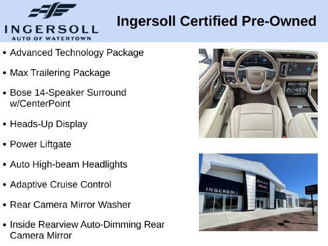 Used 2022 GMC Yukon XL Denali w/ Advanced Technology Package AWD/4WD image 10