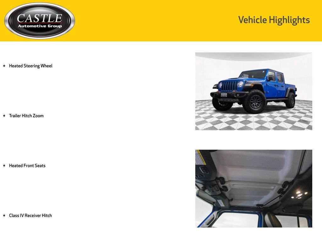 Used 2023 Jeep Gladiator Mojave w/ LED Lighting Group AWD/4WD image 7