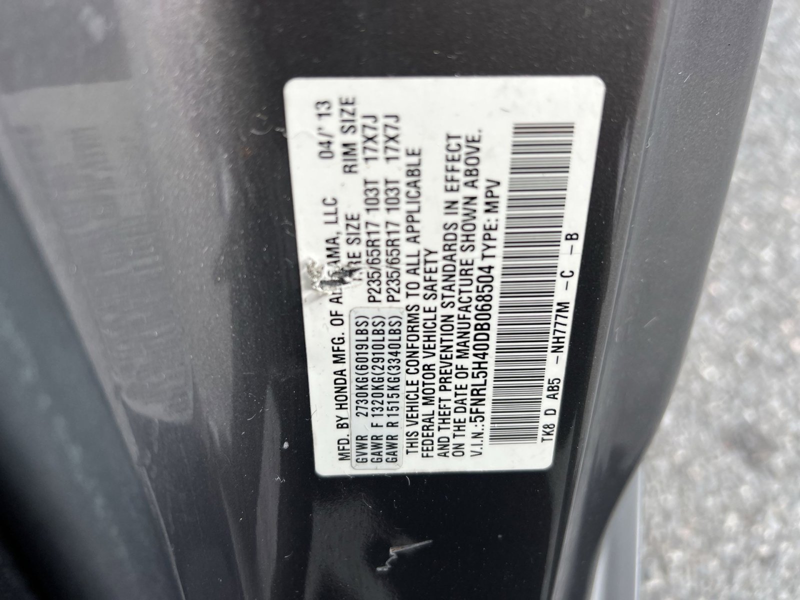 Used 2013 Honda Odyssey EX image 28