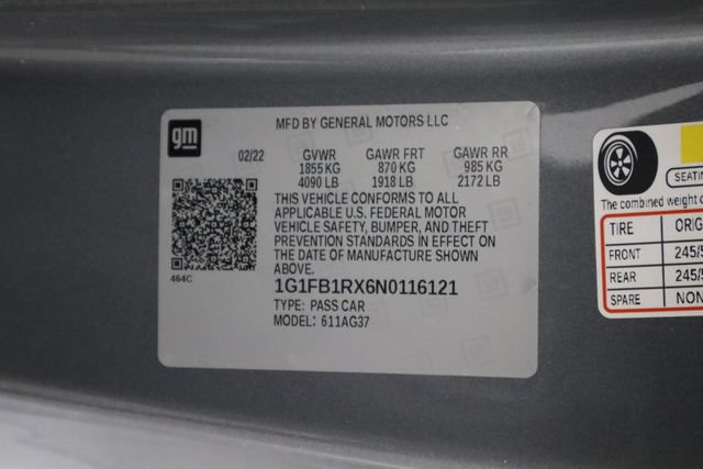Used 2022 Chevrolet Camaro LT RWD image 37