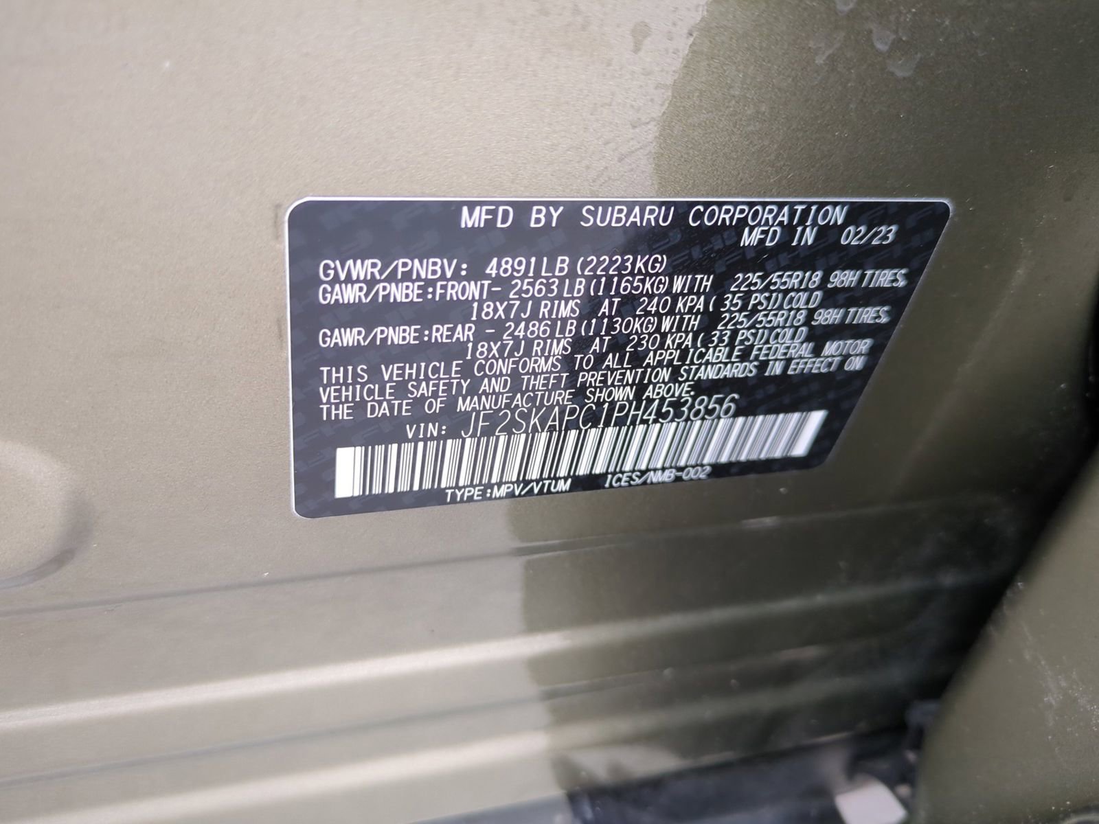 Used 2023 Subaru Forester Limited AWD/4WD image 42