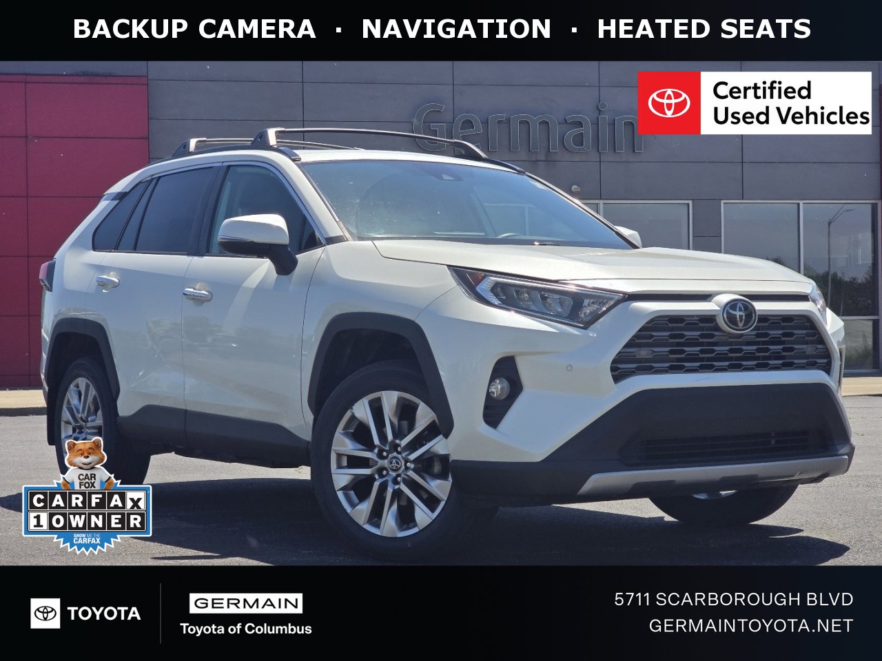 Certified 2019 Toyota RAV4 Limited w/ All Weather Liner Package