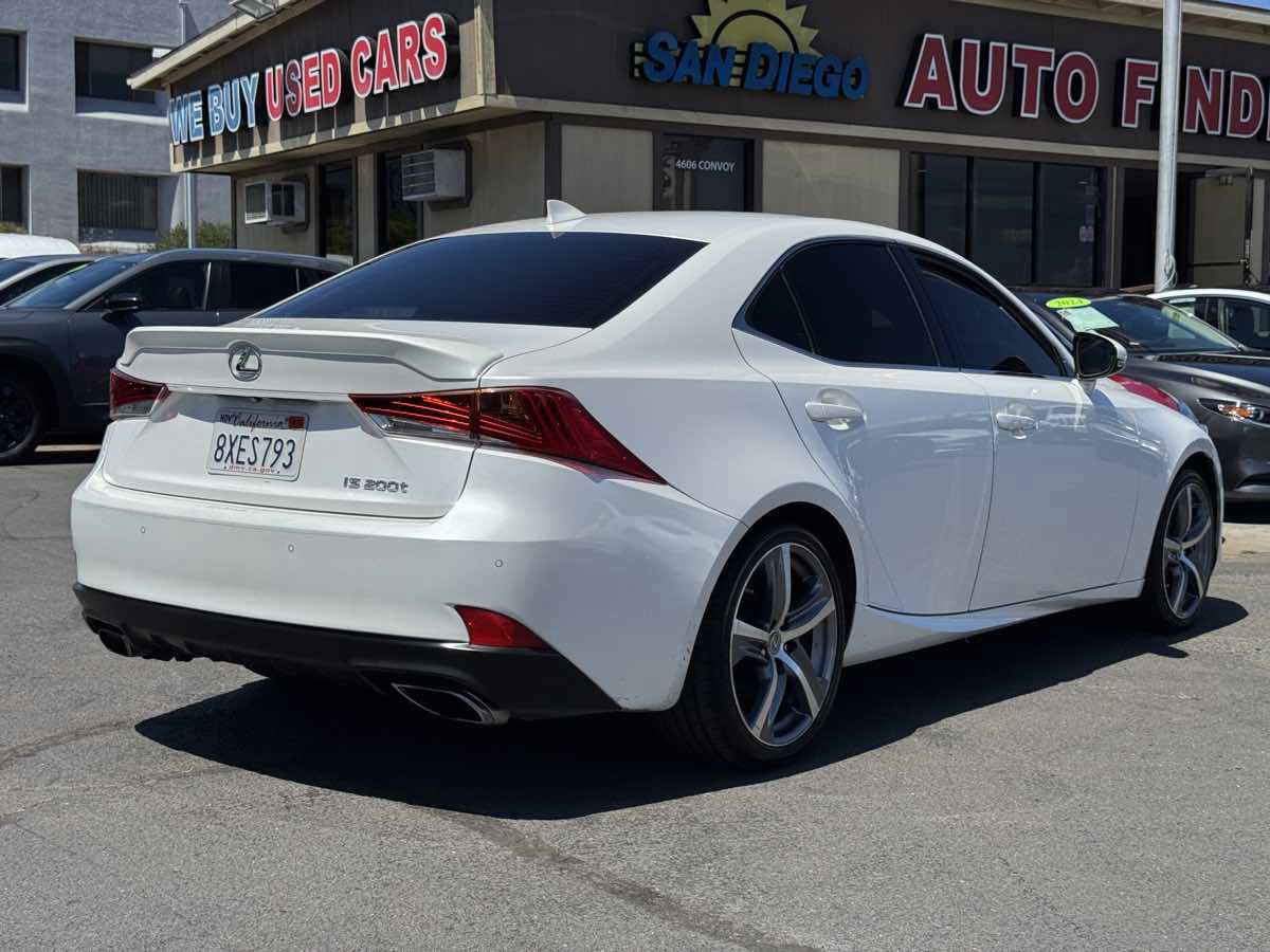 Used 2017 Lexus IS 200t w/ Navigation System Package RWD image 11
