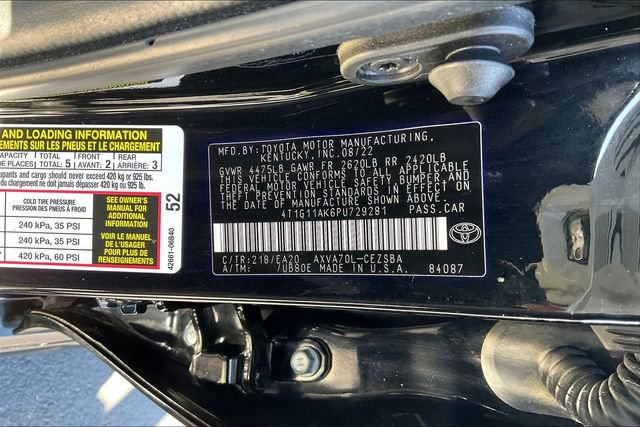 Used 2023 Toyota Camry SE FWD image 35