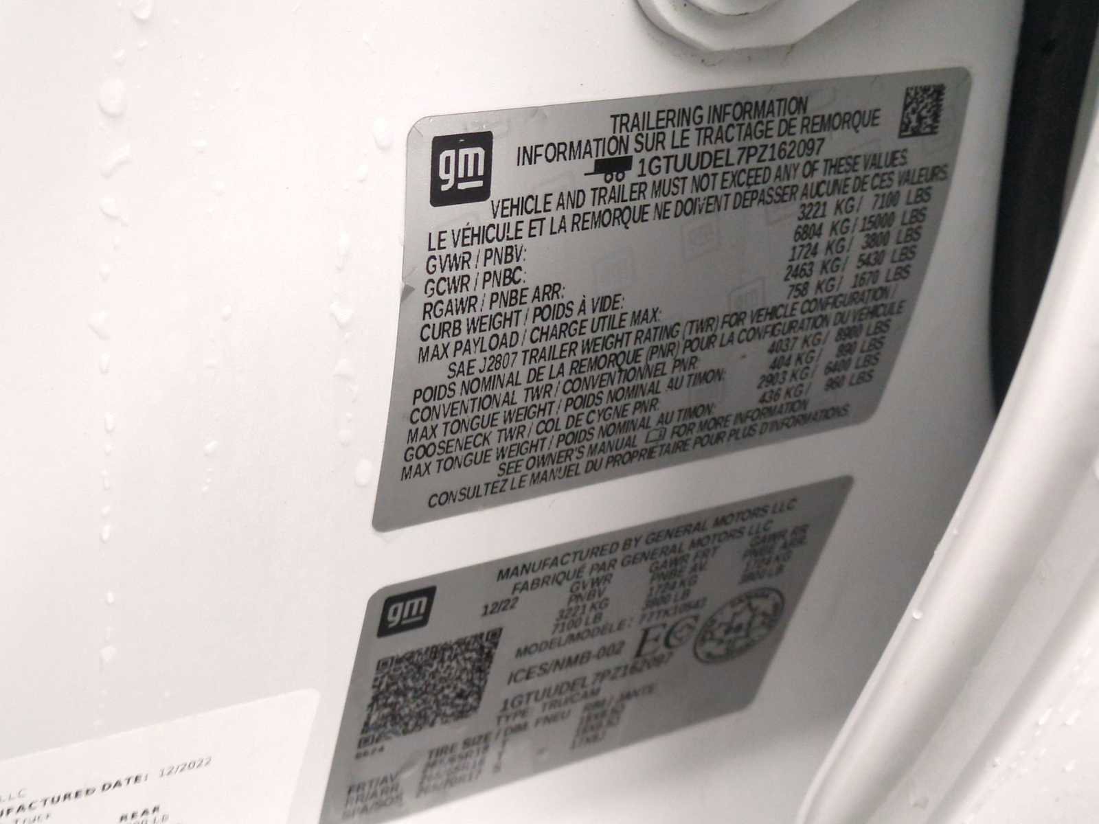 Used 2023 GMC Sierra 1500 SLT w/ SLT Convenience Package AWD/4WD image 32