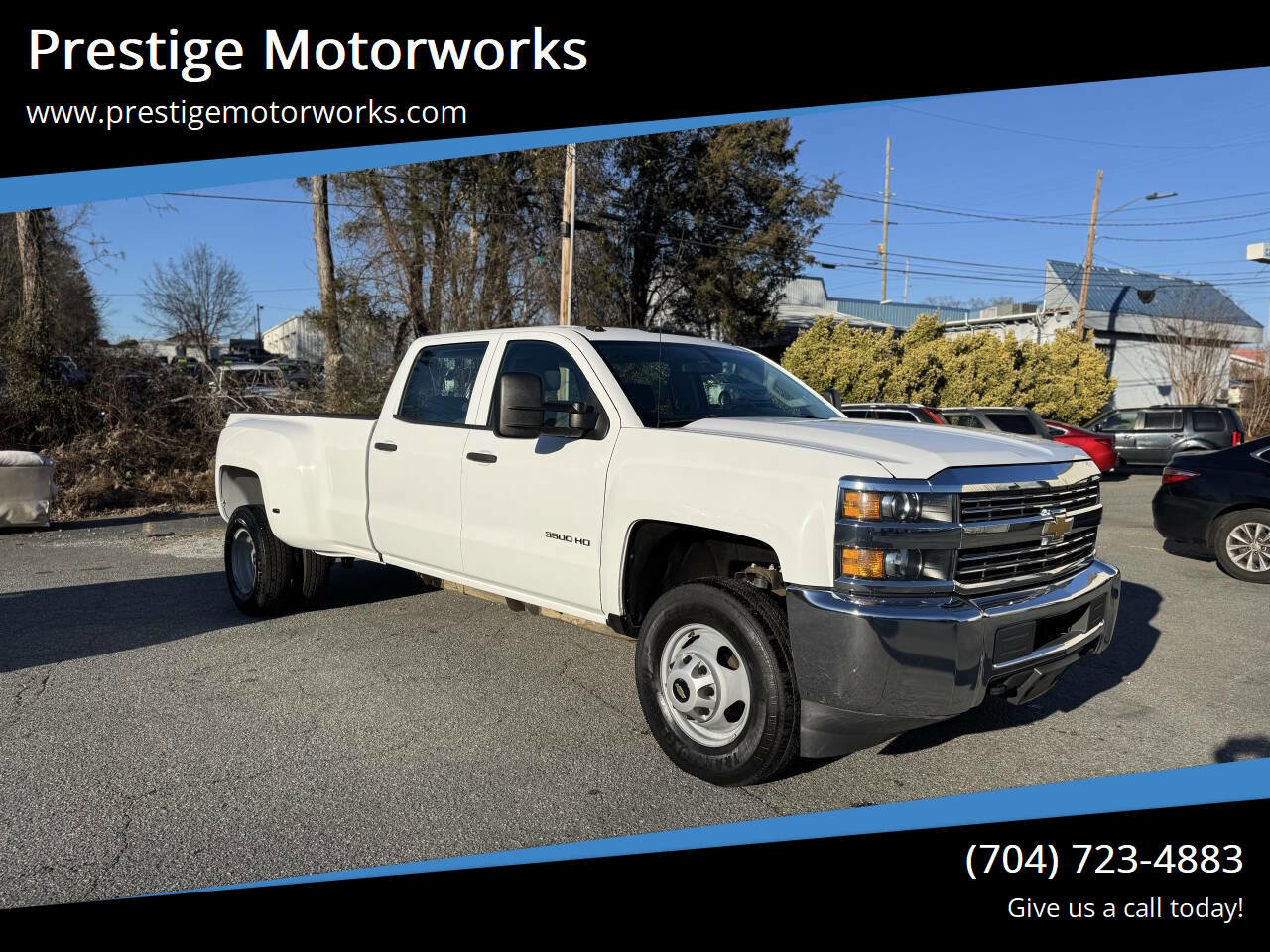 Used 2017 Chevrolet Silverado 3500 W/T image 1