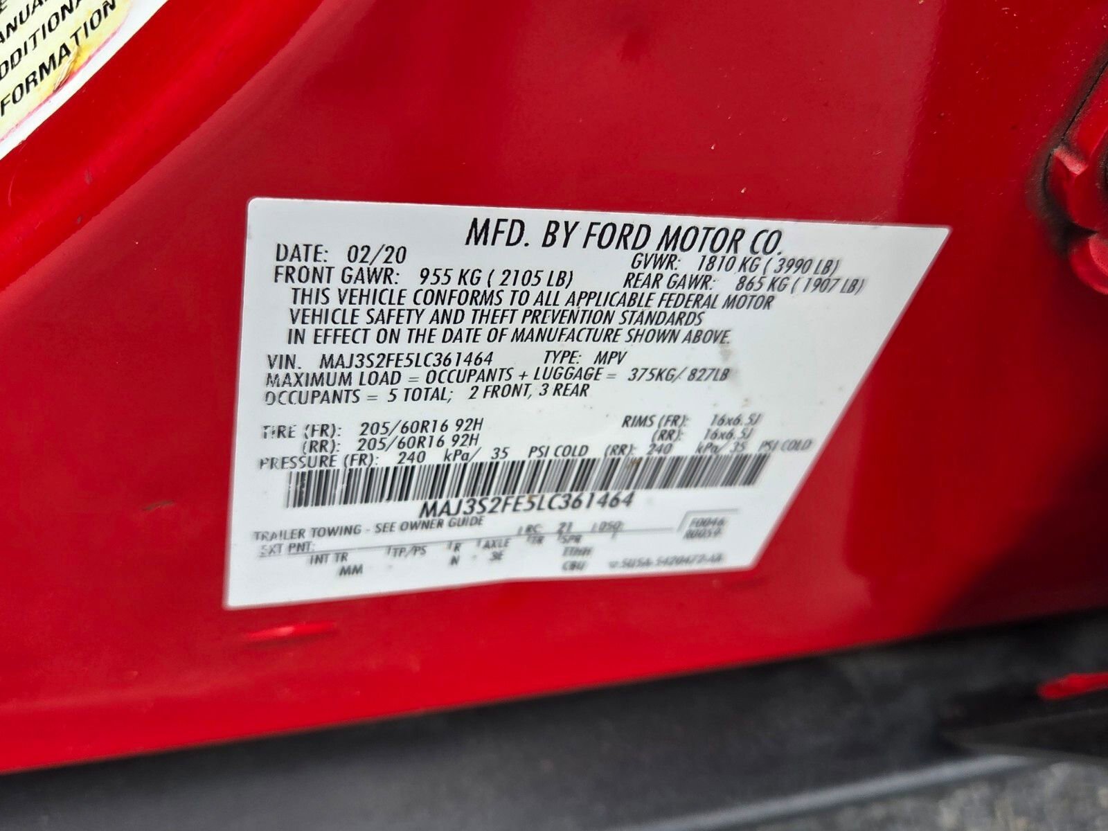 Used 2020 Ford EcoSport S image 19