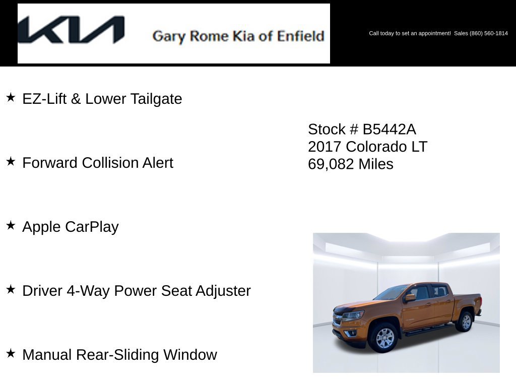 Used 2017 Chevrolet Colorado LT w/ LT Convenience Package RWD image 30