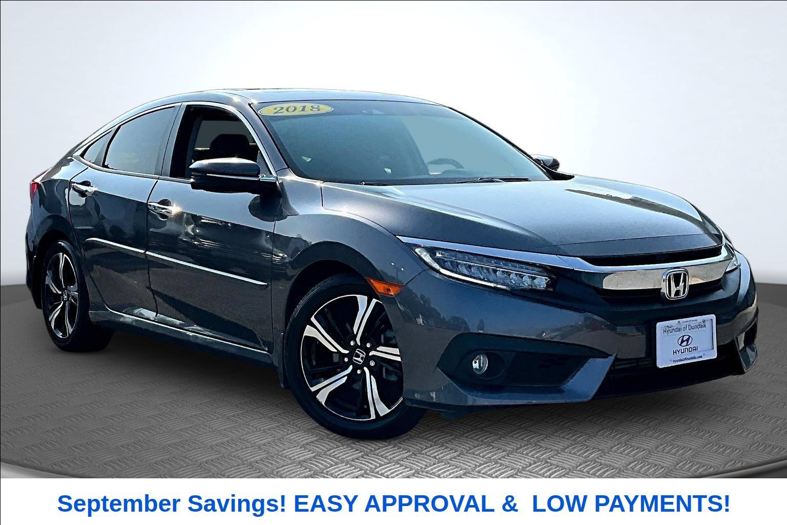 Used 2018 Honda Civic Touring image 2