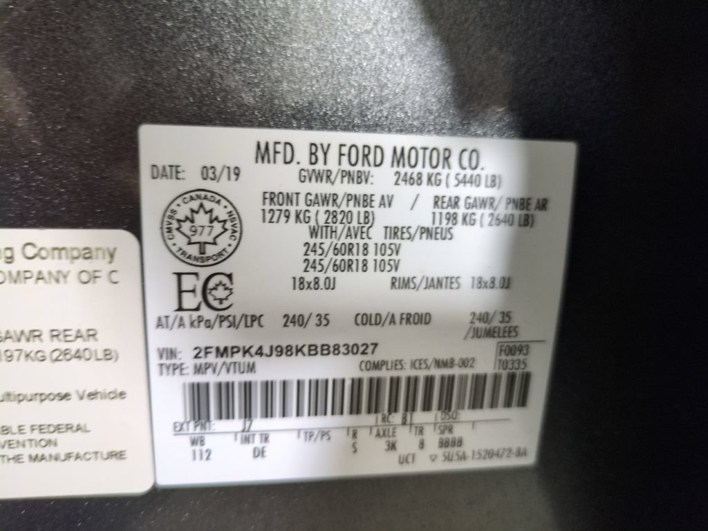 Used 2019 Ford Edge SEL AWD/4WD image 30