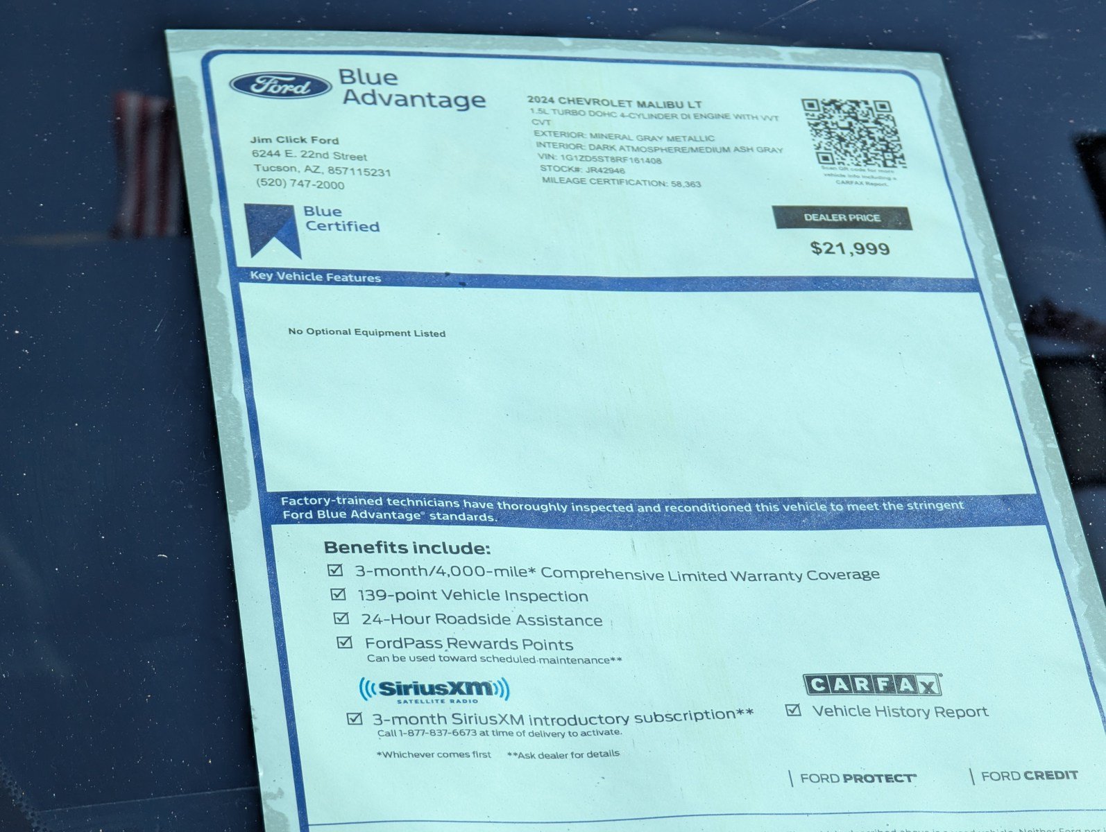 Used 2024 Chevrolet Malibu LT FWD image 13
