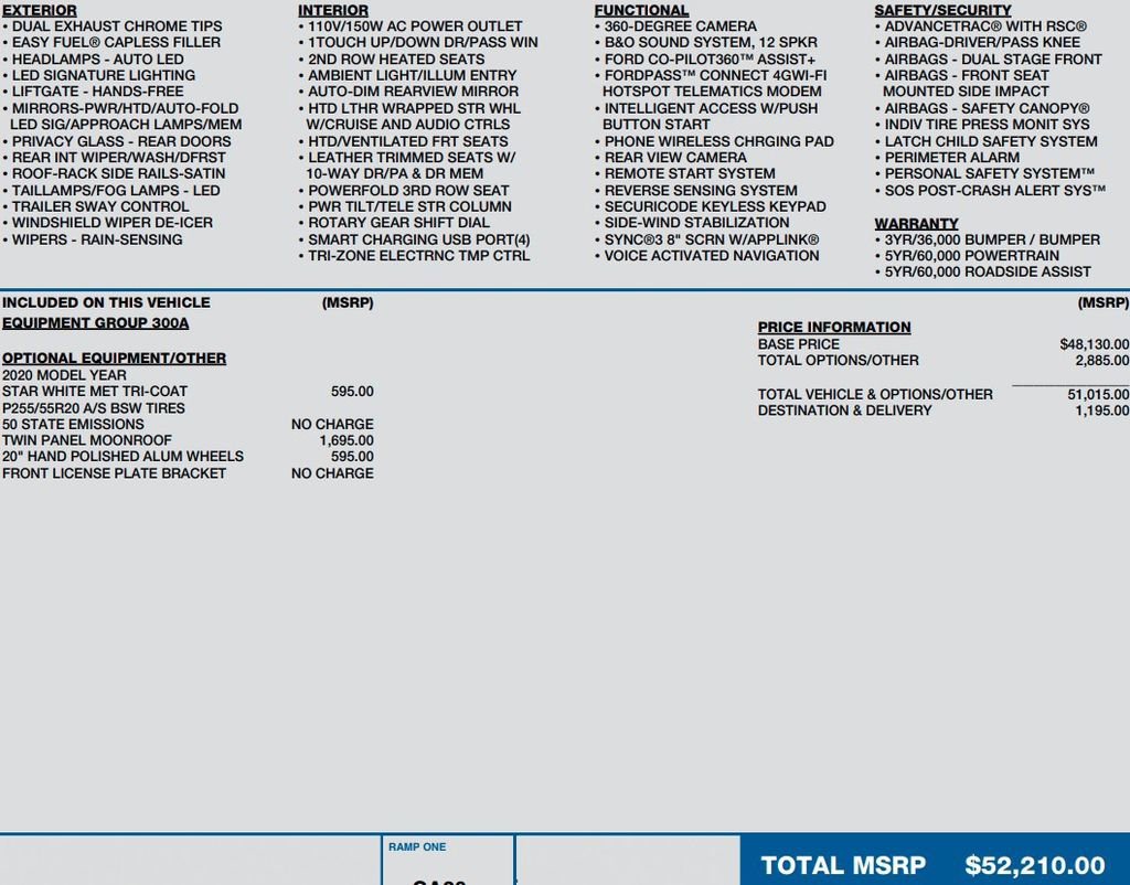 Used 2020 Ford Explorer Limited image 2