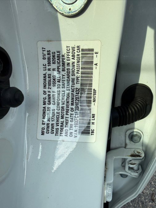 Used 2017 Honda Civic EX-T image 37