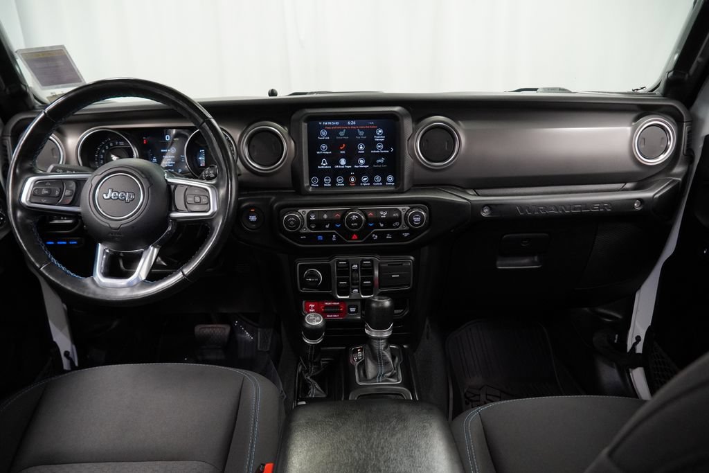 Used 2022 Jeep Wrangler Unlimited Rubicon 4xe w/ Dual Top Group AWD/4WD image 28