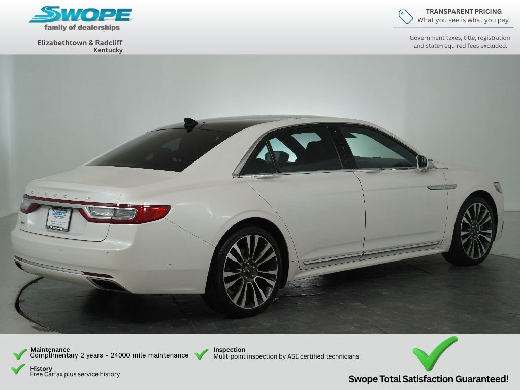 Used 2018 Lincoln Continental Reserve AWD/4WD image 6