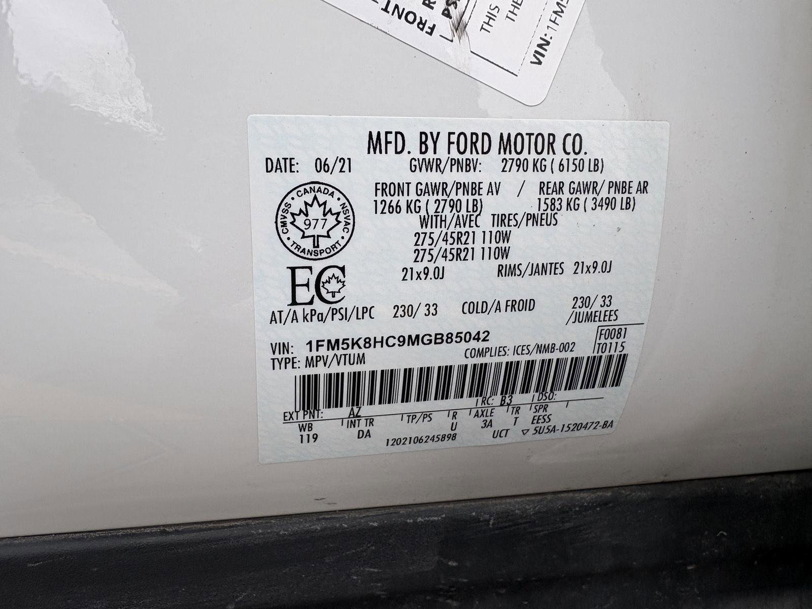 Used 2021 Ford Explorer Platinum image 17