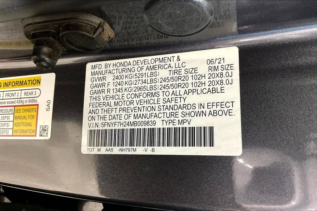 Used 2021 Honda Passport Sport image 32