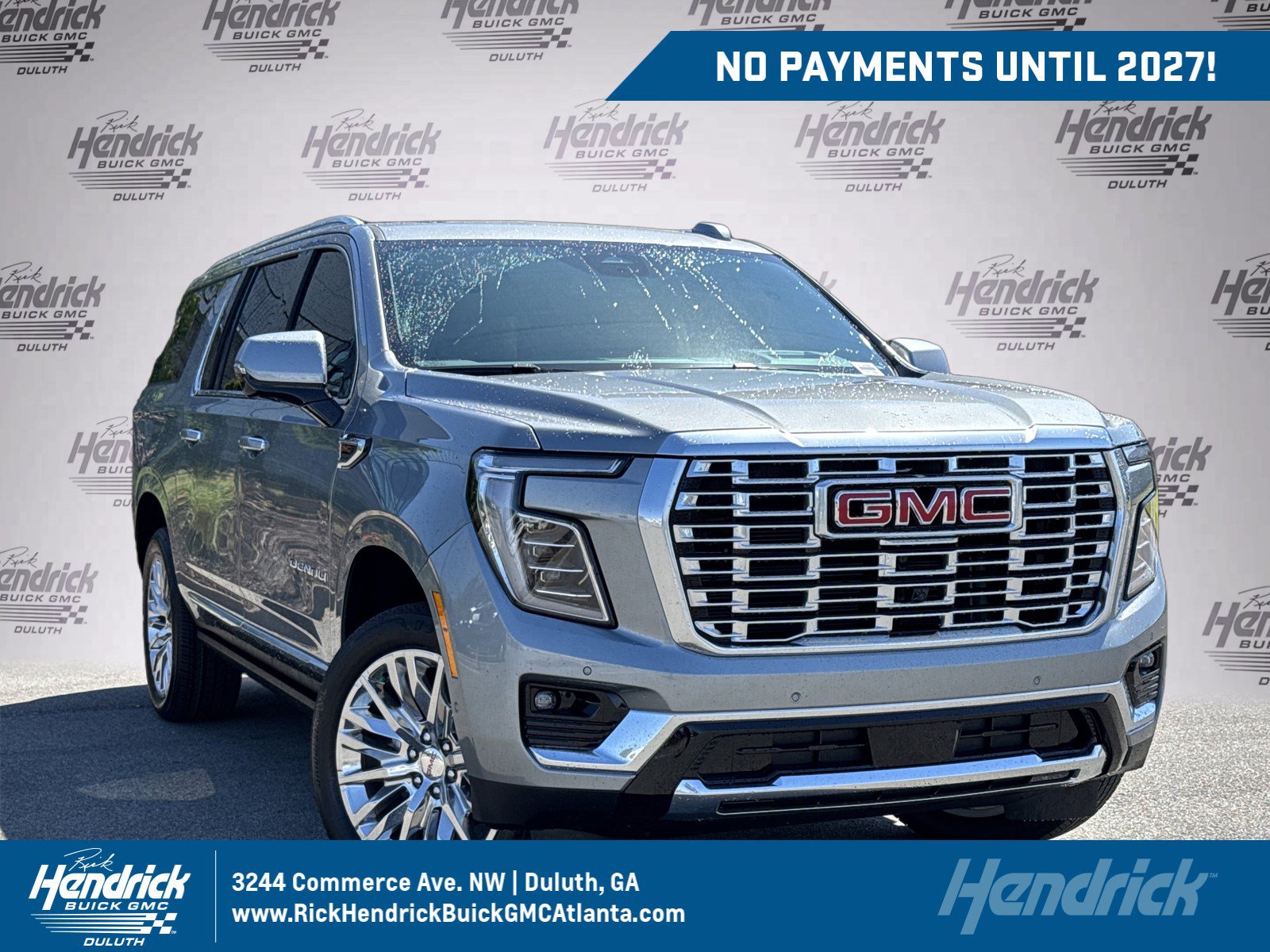 New 2026 GMC Yukon XL Denali w/ Sun & Power Step Package