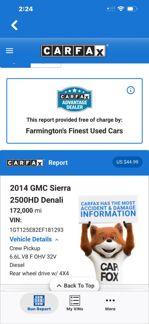 Used 2014 GMC Sierra 2500 Denali w/ Suspension Package, Off-Road image 10