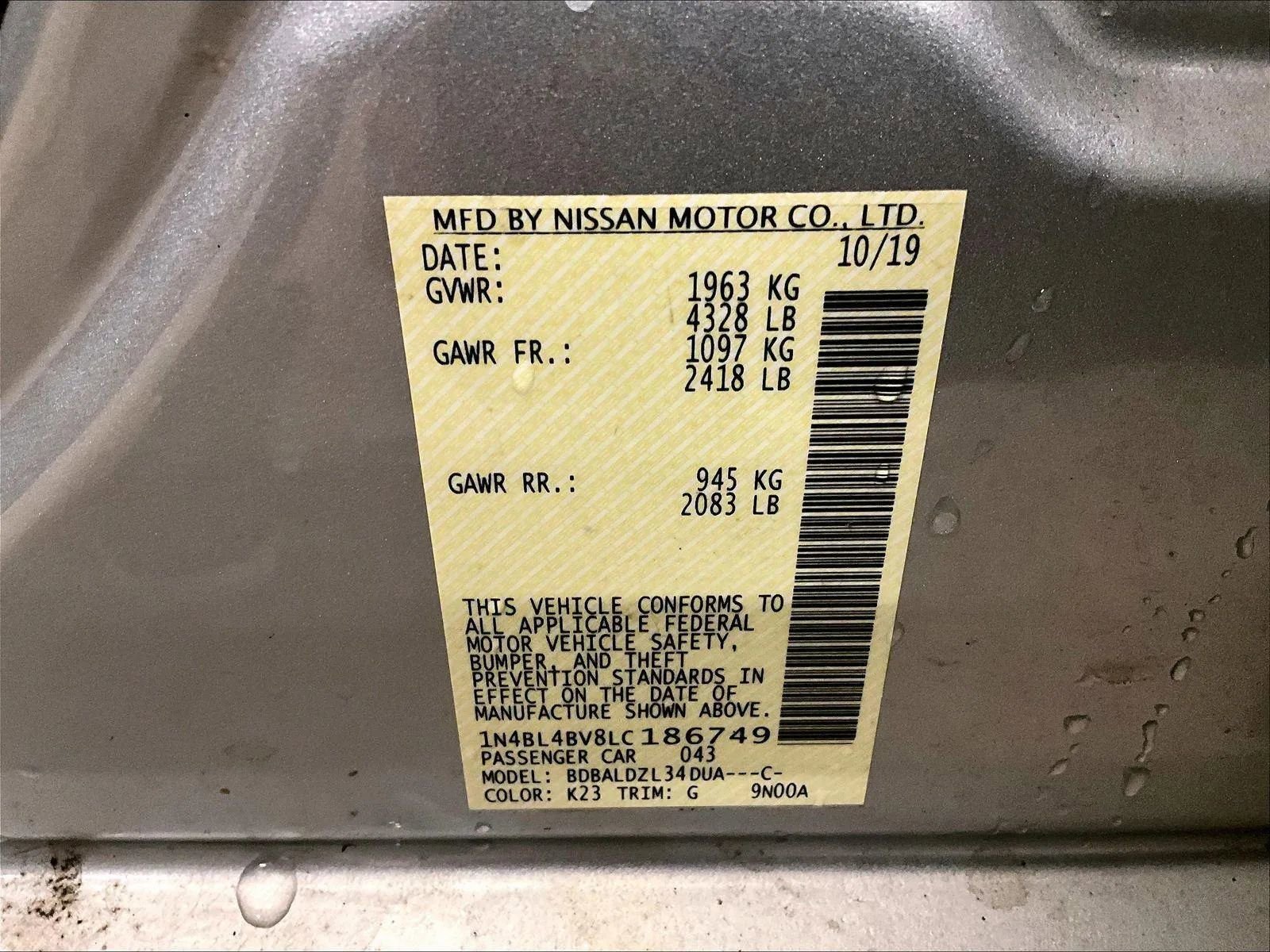 Used 2020 Nissan Altima 2.5 S image 32