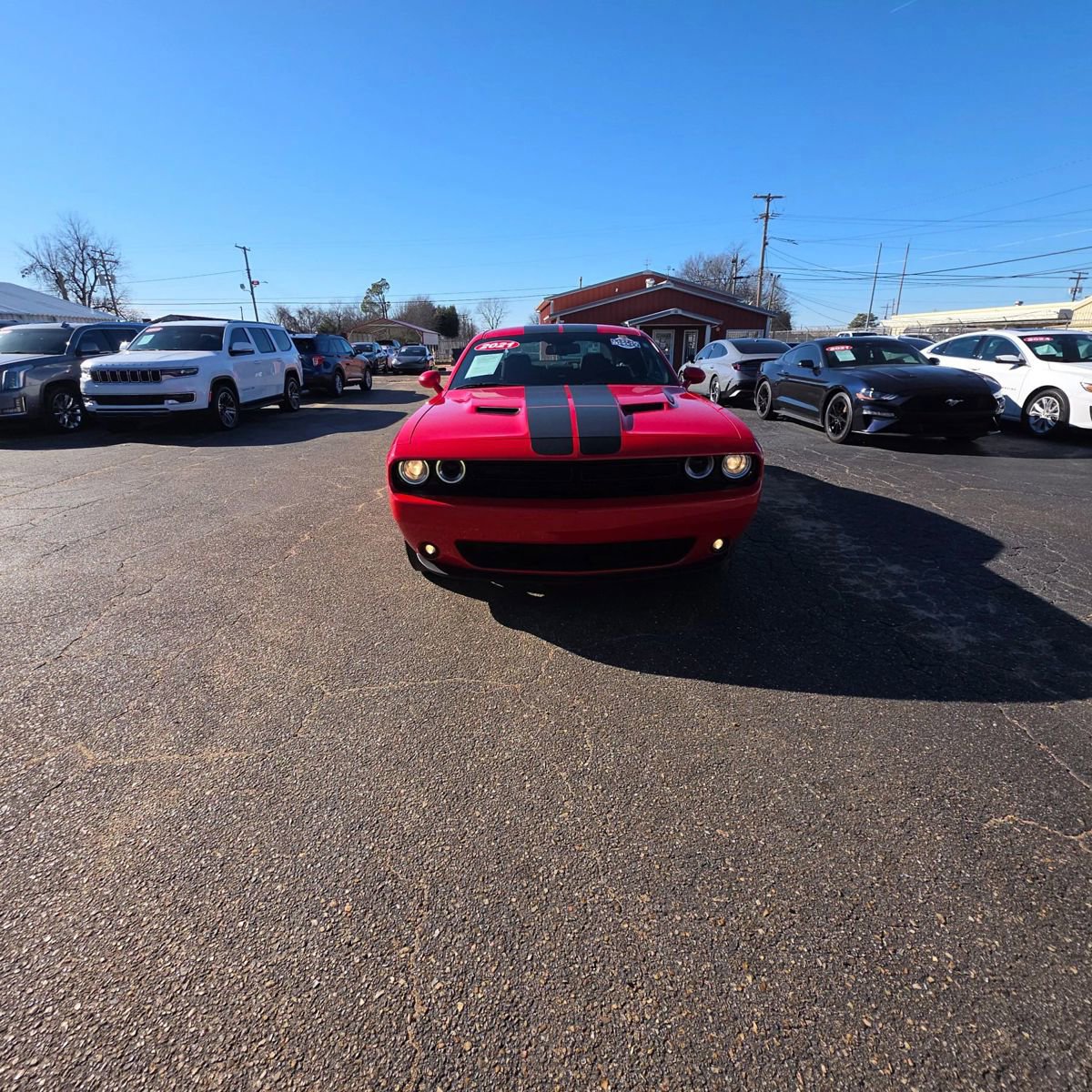 Used 2021 Dodge Challenger SXT w/ Blacktop Package RWD image 8
