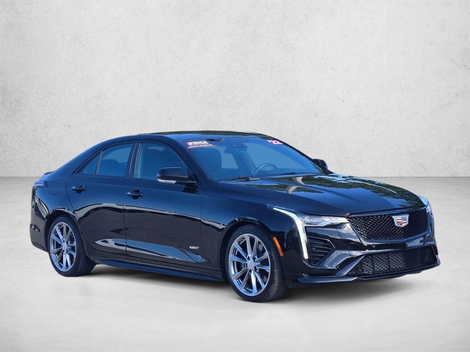 Used 2022 Cadillac CT4 V w/ Navigation Package RWD image 3