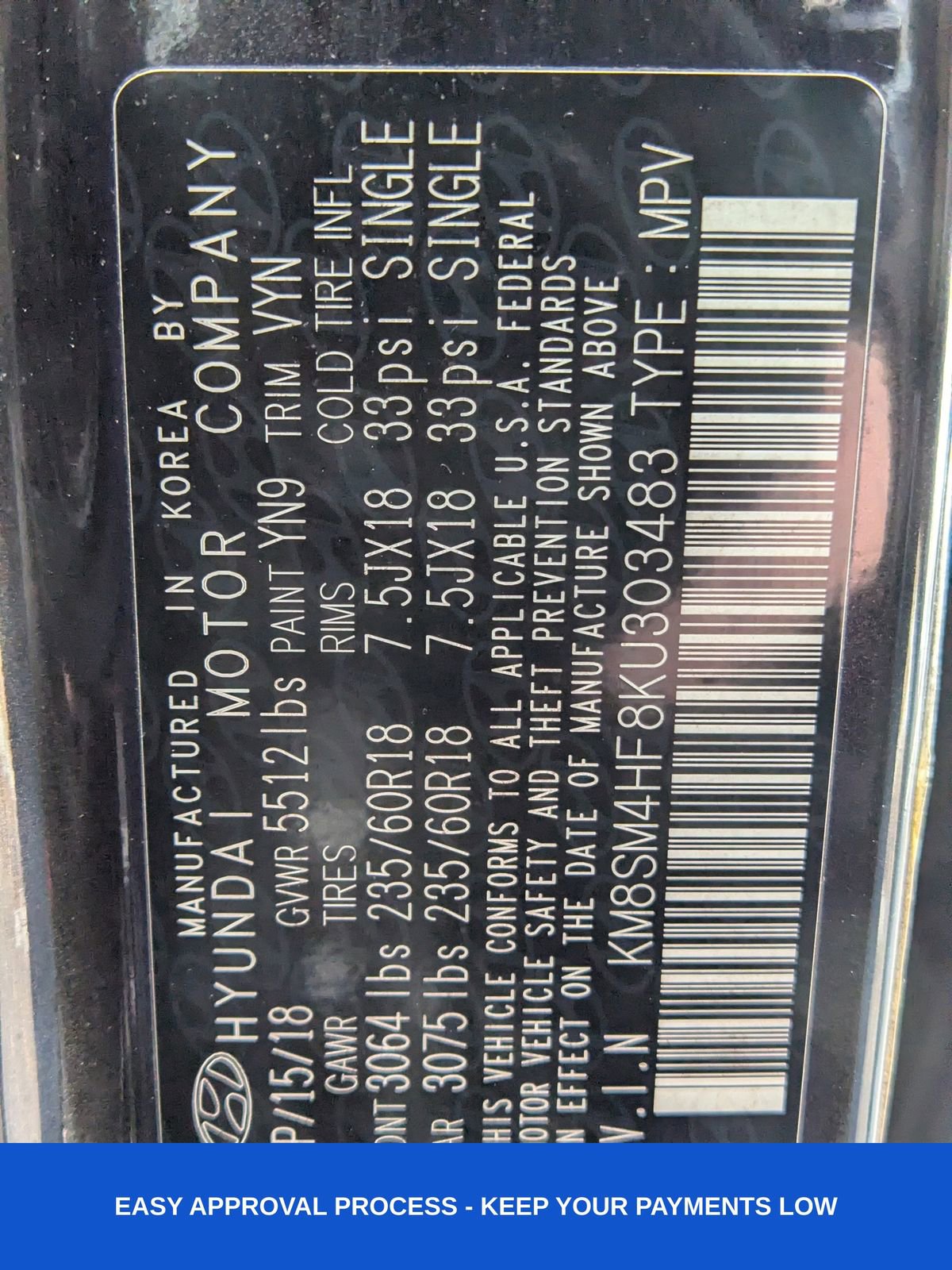 Used 2019 Hyundai Santa Fe XL SE FWD image 23