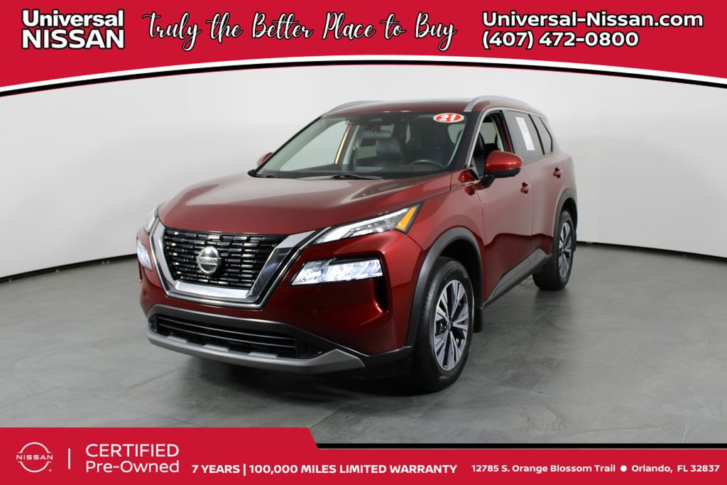 Certified 2021 Nissan Rogue SV w/ Premium Package