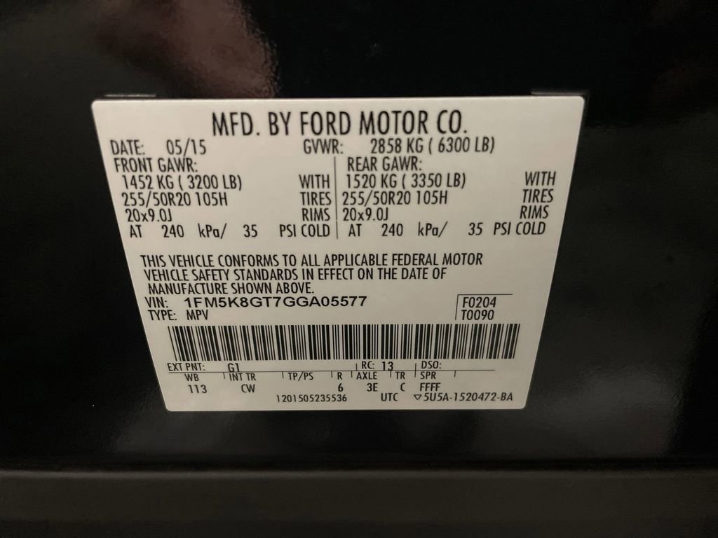 Used 2016 Ford Explorer Sport w/ Equipment Group 401A image 28