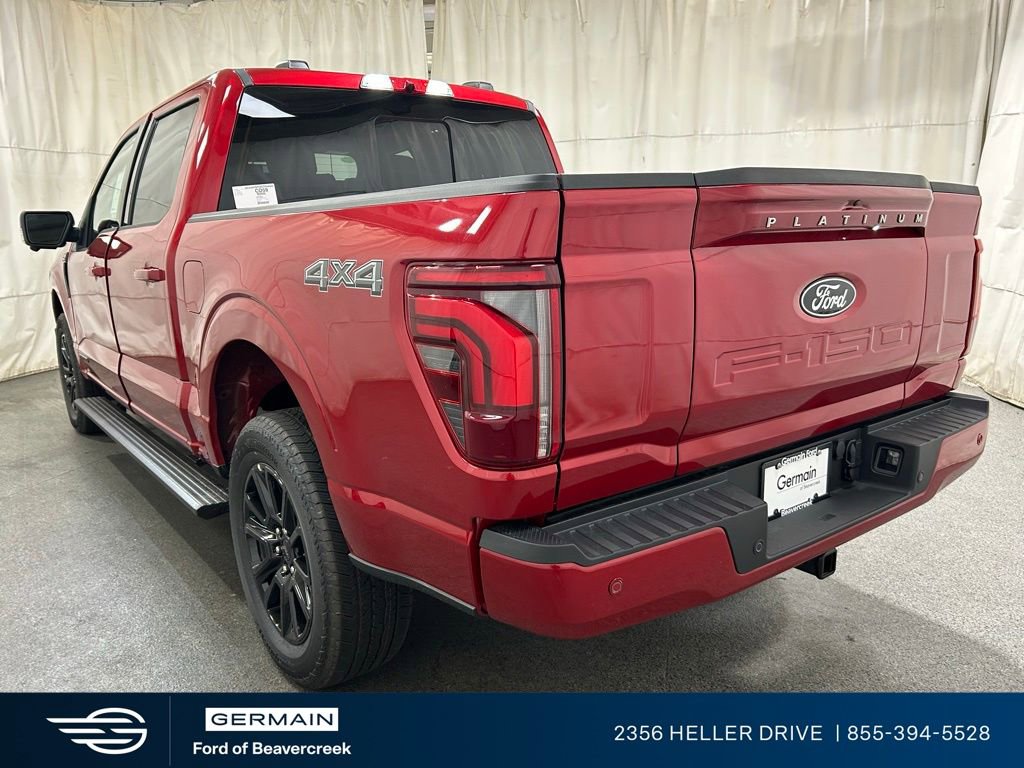 New 2025 Ford F150 Platinum w/ Equipment Group 702A High image 6