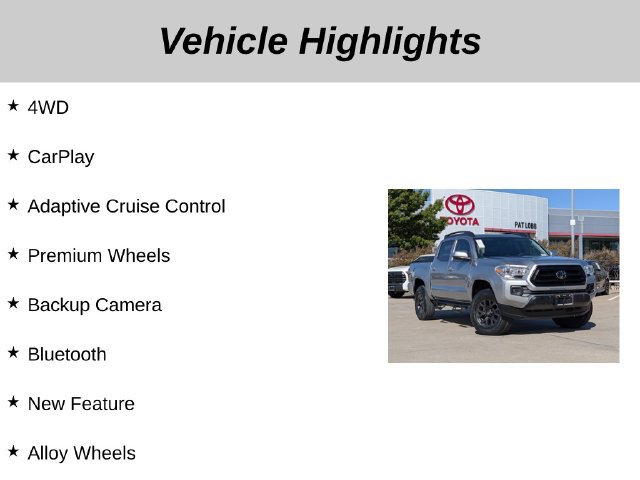 Used 2023 Toyota Tacoma SR AWD/4WD image 5