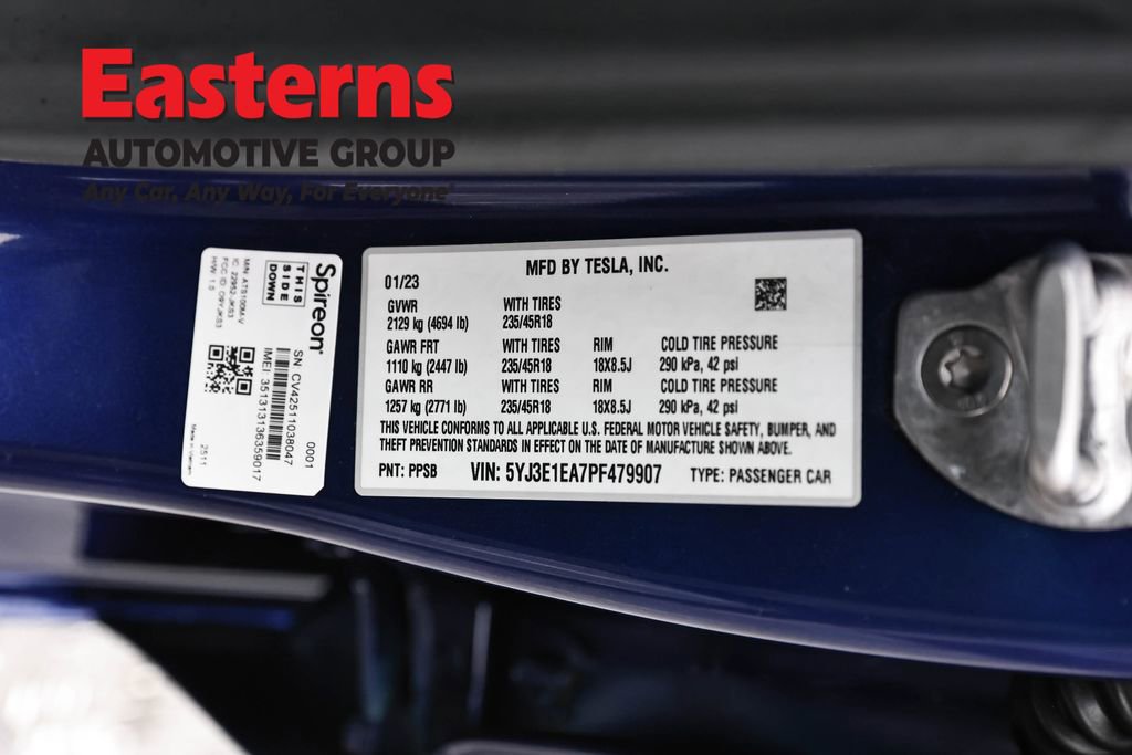 Used 2023 Tesla Model 3 Standard Range RWD image 30