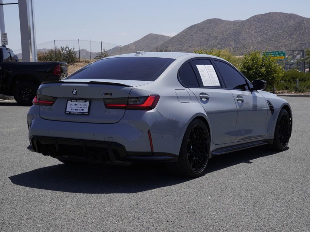 Used 2023 BMW M3 Competition w/ Parking Assistance Package AWD/4WD image 4